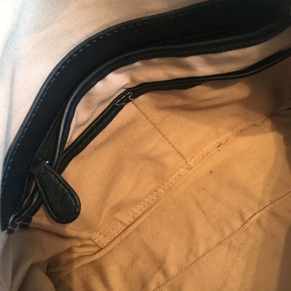 New Grey Tweed Shoulder Bag By KATE LANDRY - Picture 4 of 8